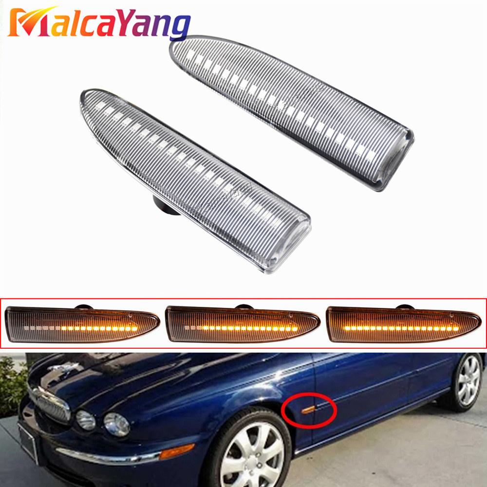 1 пара янтарного цвета для Jaguar X-Type 2002-2009, Стайлинг автомобиля, светодиодные динамические указатели поворота, боковые габаритные огни, мигающий индикатор на крыле
1 пара янтарного цвета для Jaguar X-Type 2002-2009, Стайлинг автомобиля, светодиодные динамические указатели поворота, боковые габаритные огни, мигающий индикатор на крыле