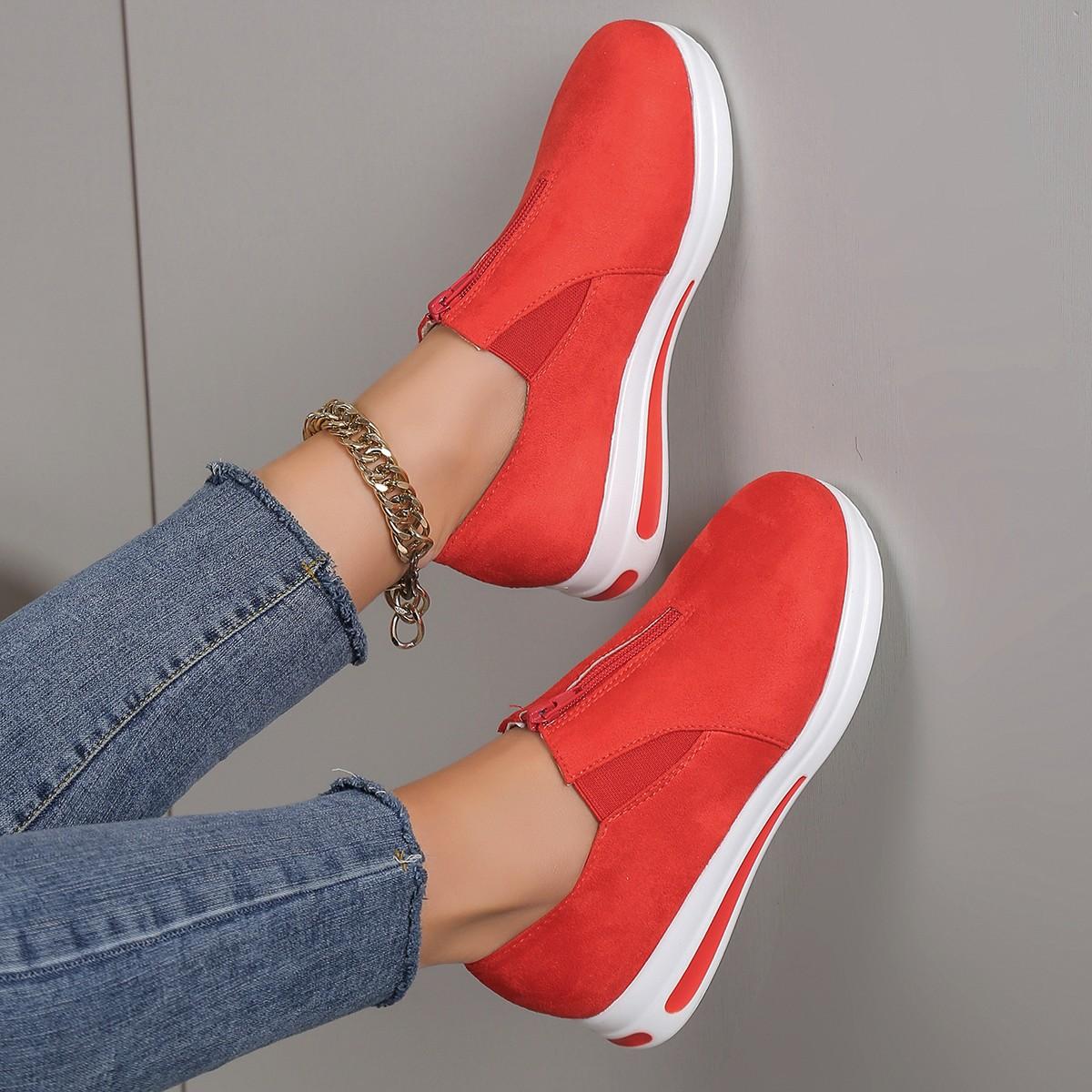 2024 Новые женские туфли больших размеров 36-42 Толстая подошва Универсальная молния PU кожа Повседневная спортивная обувь Прогулочная обувь Теннис 36
2024 Новые женские туфли больших размеров 36-42 Толстая подошва Универсальная молния PU кожа Повседневная спортивная обувь Прогулочная обувь Теннис 36