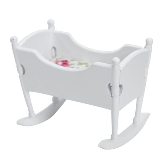 Safe 1/12 Ratio Effective Compact Dollhouse Cradle Shaker Accessories Mini Doll білий
Safe 1/12 Ratio Effective Compact Dollhouse Cradle Shaker Accessories Mini Doll білий