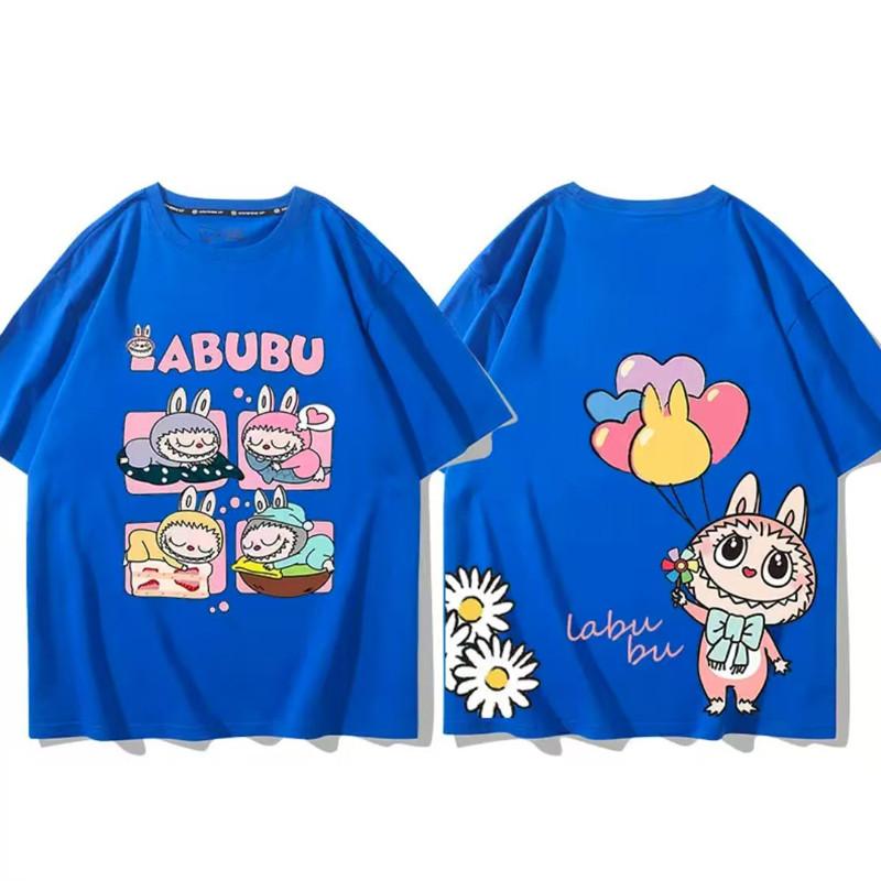 Мультяшная аниме футболка с принтом Лабубу, женская, с коротким рукавом, свободный повседневный топ, для пары, лето XL
Мультяшная аниме футболка с принтом Лабубу, женская, с коротким рукавом, свободный повседневный топ, для пары, лето XL