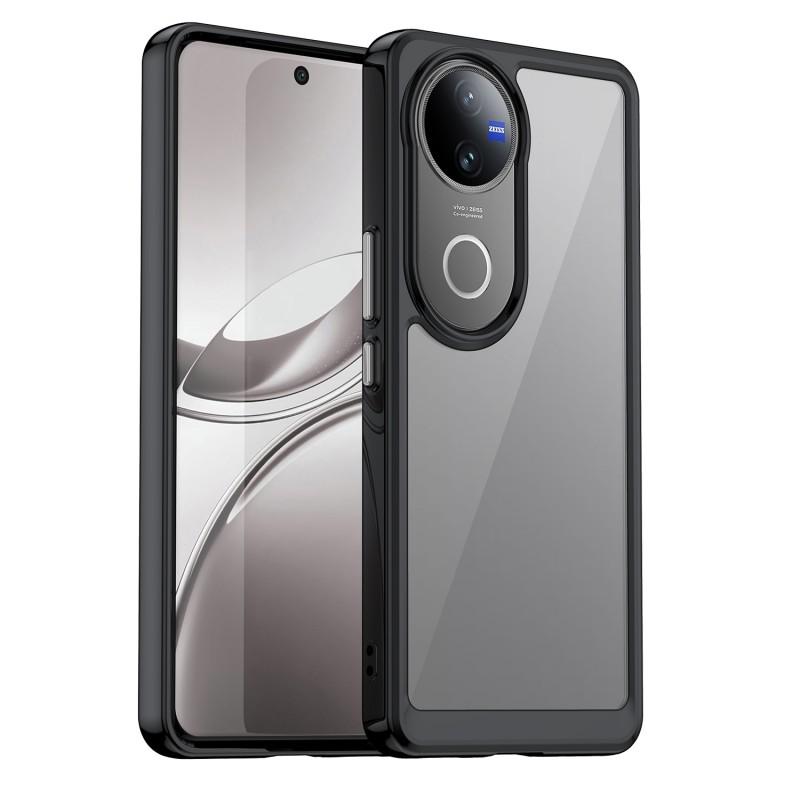 For vivo V50 5G Phone Case WANLONFENG XC Series TPU Acrylic Cover with Tempered Glass (Big Lens Hole) Transparent Blue
For vivo V50 5G Phone Case WANLONFENG XC Series TPU Acrylic Cover with Tempered Glass (Big Lens Hole) Transparent Blue