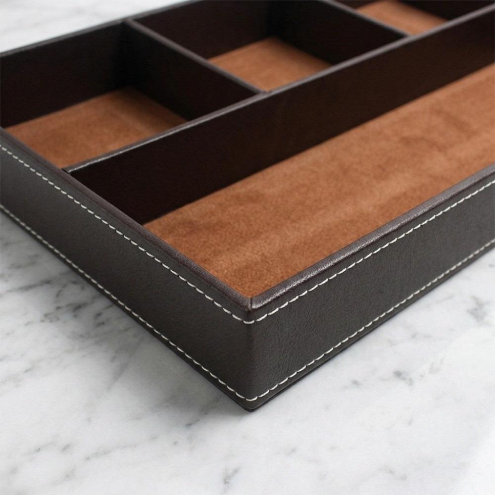 Multi-function Storage Tray Leather Desktop Box Neat Arrange Key Storage Entrance Storage коричневый
Multi-function Storage Tray Leather Desktop Box Neat Arrange Key Storage Entrance Storage коричневый
