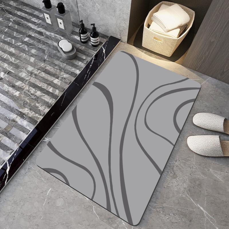 Minimalist Solid Color Silicon Bathroom Foot Mat Algae Mud Floor Mat Dirt Resistant Easy Take Care Bathroom Door Mat Water Moisture-wicking Foot Mat 40*60cm
Minimalist Solid Color Silicon Bathroom Foot Mat Algae Mud Floor Mat Dirt Resistant Easy Take Care Bathroom Door Mat Water Moisture-wicking Foot Mat 40*60cm