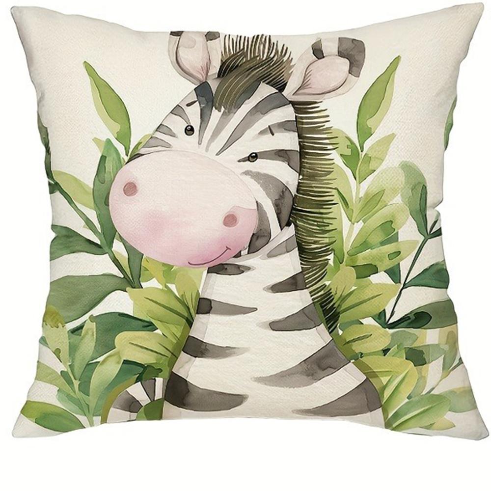Jungle animal lion zebra monkey tiger pattern printing pillowcase living room sofa cushion cover bedroom room home decoration 16x16in 40x40cm
Jungle animal lion zebra monkey tiger pattern printing pillowcase living room sofa cushion cover bedroom room home decoration 16x16in 40x40cm