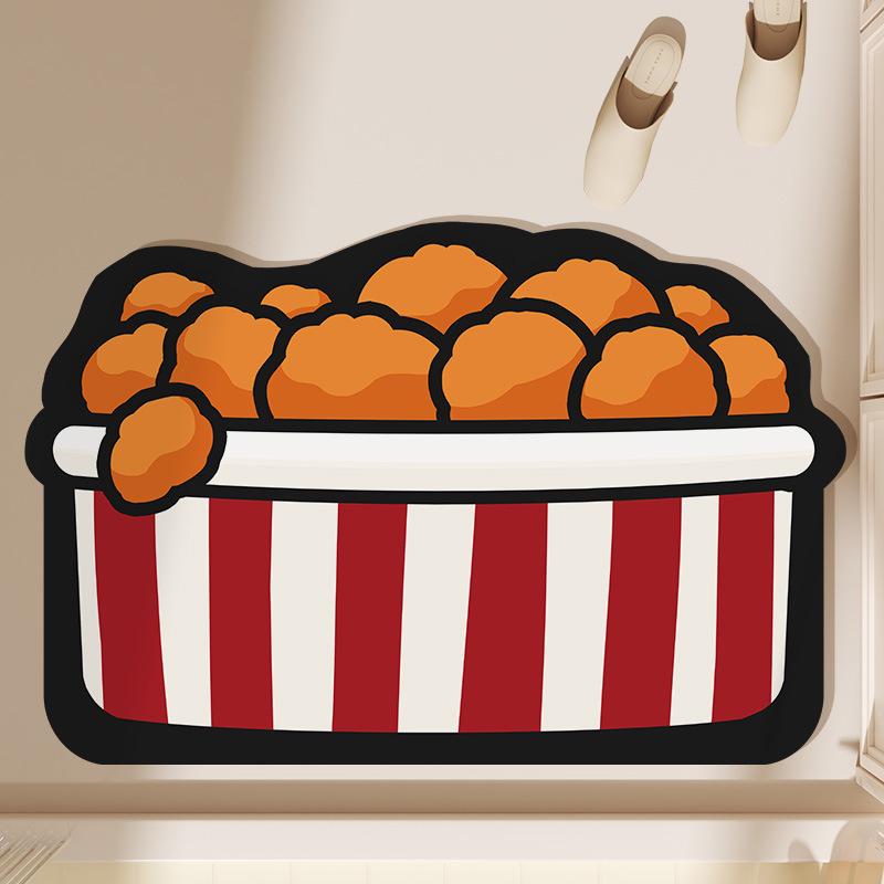 Diatom Mud Floor Mat Cartoon Hamburger Restroom Moisture Absorbing Anti-slip Rug Toilet Doorway Fast-dry Nice Wear-resistant Easy-to-main Floor Mat 40 * 60Cm
Diatom Mud Floor Mat Cartoon Hamburger Restroom Moisture Absorbing Anti-slip Rug Toilet Doorway Fast-dry Nice Wear-resistant Easy-to-main Floor Mat 40 * 60Cm