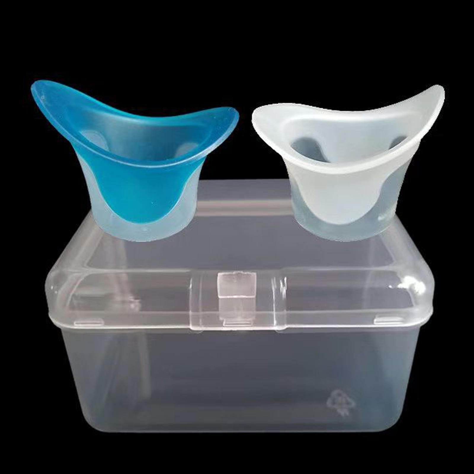 2 штуки Чашки для промывания глаз Очищающие Портативные Для ванны Поддерживайте глаза в чистоте Мерная чашка для полоскания Blue and White
2 штуки Чашки для промывания глаз Очищающие Портативные Для ванны Поддерживайте глаза в чистоте Мерная чашка для полоскания Blue and White