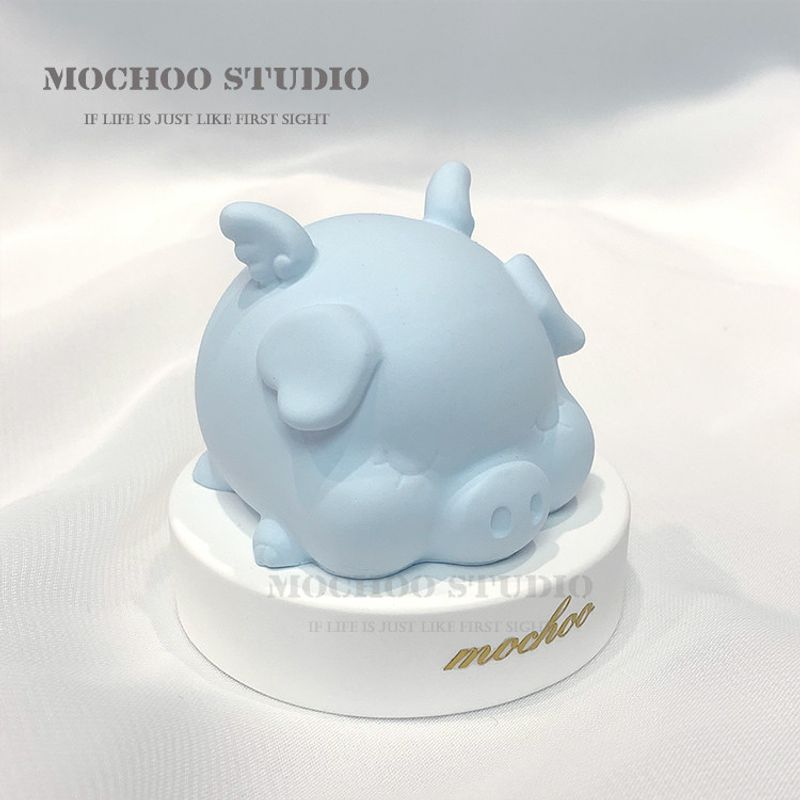 Cute Angel Pig Auto Perfume Aromatherapy Ornament Car Couple Decoration High-End Diffuse Plaster Girl God Gift Light Blue
Cute Angel Pig Auto Perfume Aromatherapy Ornament Car Couple Decoration High-End Diffuse Plaster Girl God Gift Light Blue
