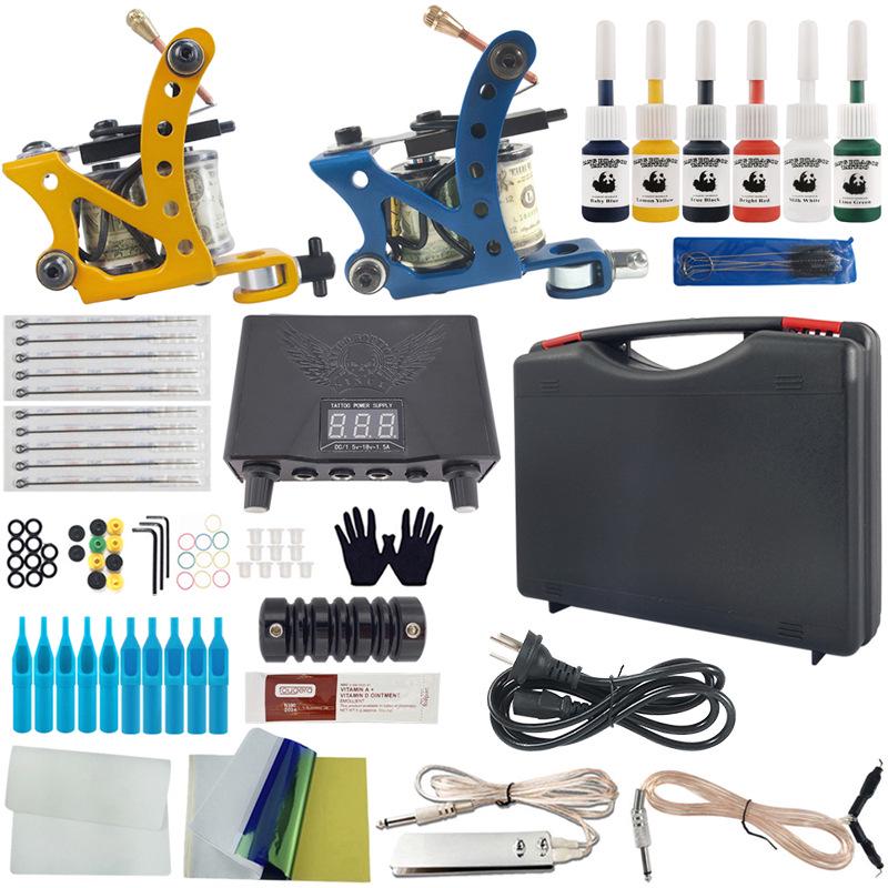 OL-Black Box Набор для начинающих татуировщиков с двумя машинками - Лайнер и Шейдер Dual Machine Set E
OL-Black Box Набор для начинающих татуировщиков с двумя машинками - Лайнер и Шейдер Dual Machine Set E