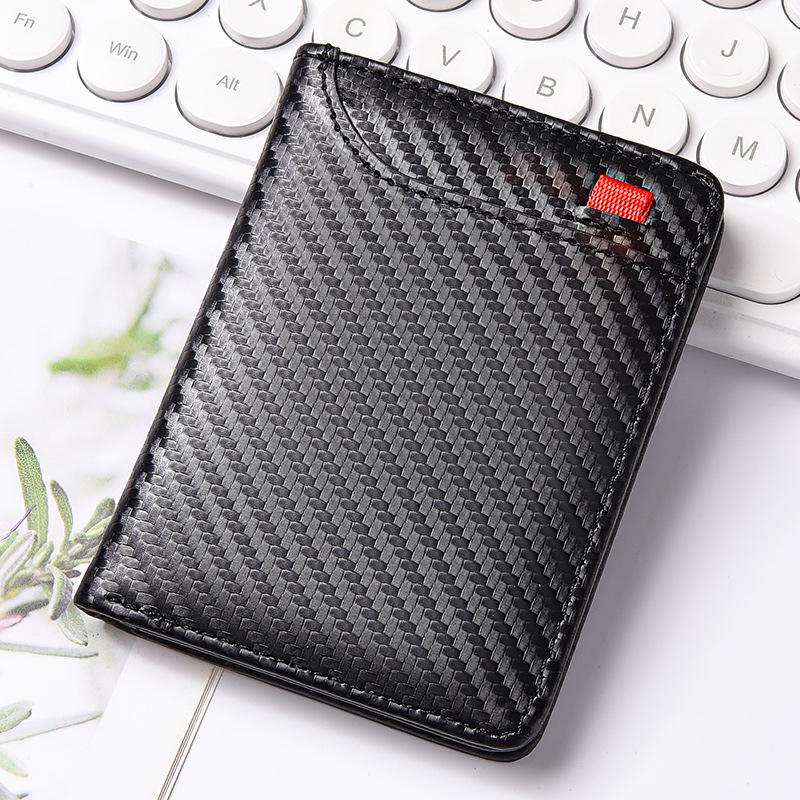 Men s Carbon Fiber Vertical Wallet – Dollar Clip & Multi-Card Slots, Cross-Border Leather Design чорний
Men s Carbon Fiber Vertical Wallet – Dollar Clip & Multi-Card Slots, Cross-Border Leather Design чорний