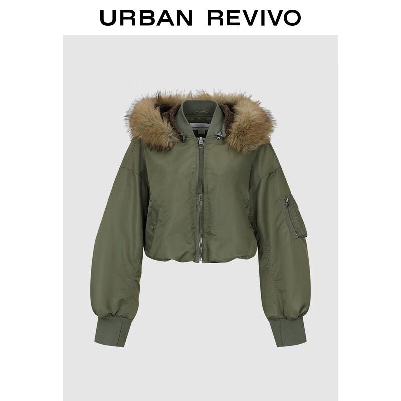 UR 2025 Женская модная рабочая одежда Оверсайз Пуховик с капюшоном и меховым воротником S
UR 2025 Женская модная рабочая одежда Оверсайз Пуховик с капюшоном и меховым воротником S