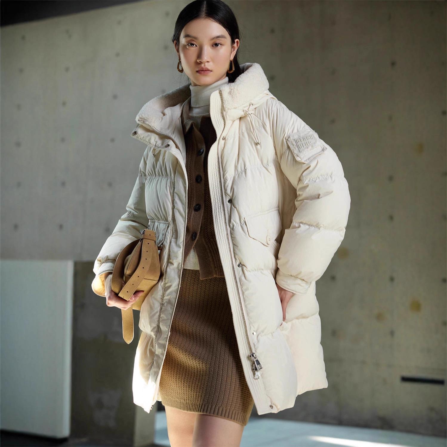 Женский зимний пуховик Yaqiu 2025 с капюшоном, в стиле пэчворк - Толстый и теплый, средней длины, свободного кроя Small белый/слоновая кость
Женский зимний пуховик Yaqiu 2025 с капюшоном, в стиле пэчворк - Толстый и теплый, средней длины, свободного кроя Small белый/слоновая кость