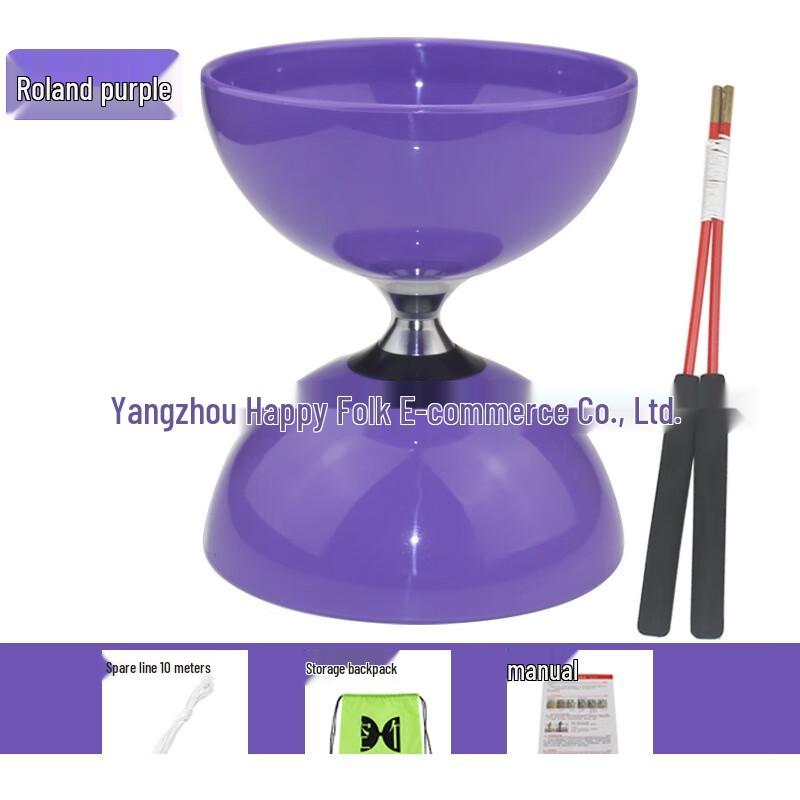 Longchan Beginner Soft Rubber 5-Bearing Double-Head Diabolo
Longchan Beginner Soft Rubber 5-Bearing Double-Head Diabolo