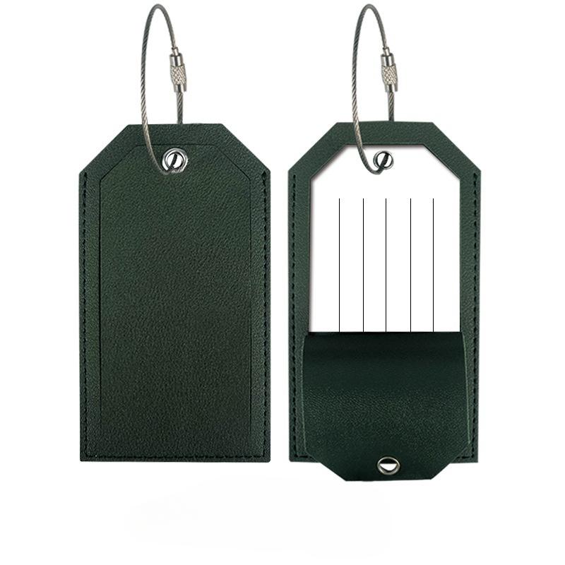 Женские и мужские багажные бирки для чемоданов, дорожные аксессуары, модные однотонные сумки из искусственной кожи, этикетка для чемодана, бирка, имя, ID адрес
Женские и мужские багажные бирки для чемоданов, дорожные аксессуары, модные однотонные сумки из искусственной кожи, этикетка для чемодана, бирка, имя, ID адрес