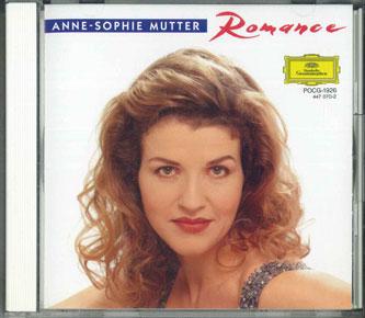 CD ANNE-SOPHIE MUTTER - Romance Anne Sophie Mutter POCG1926 POLY DOR 1995 Japan Classical Used
CD ANNE-SOPHIE MUTTER - Romance Anne Sophie Mutter POCG1926 POLY DOR 1995 Japan Classical Used