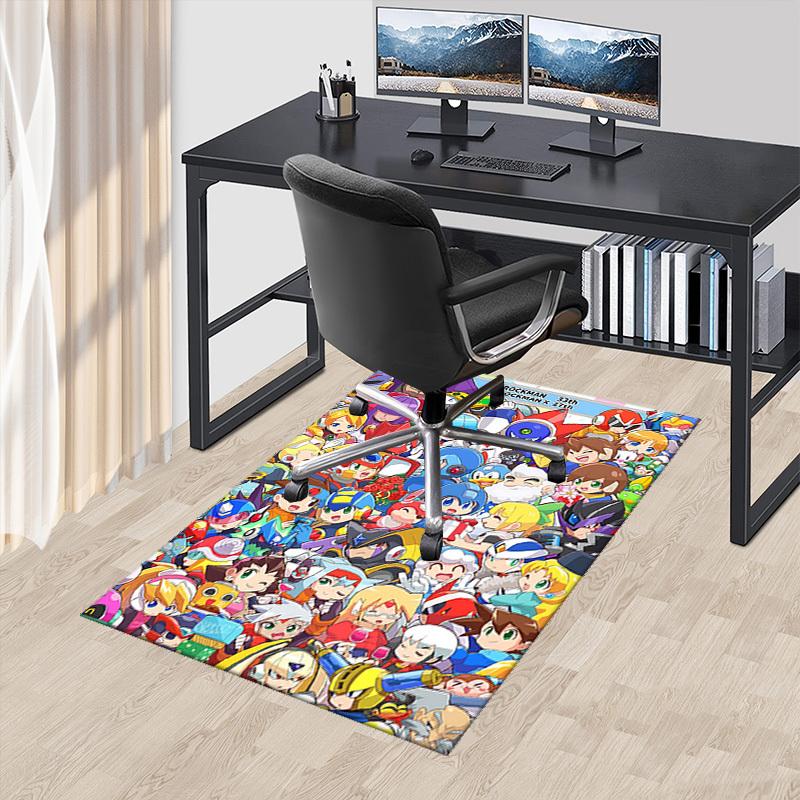 1pc Rockman X Anime Cartoon Design Office Chair Mat Non-Slip Carpet for Home Decor, Living Room, Bedroom, Game Room - Perfect Gift for Rockman Fans.Y0 60cm by 90cm
1pc Rockman X Anime Cartoon Design Office Chair Mat Non-Slip Carpet for Home Decor, Living Room, Bedroom, Game Room - Perfect Gift for Rockman Fans.Y0 60cm by 90cm