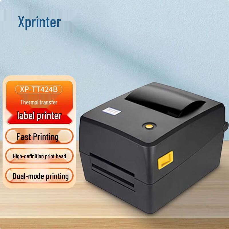 Настольный термотрансферный принтер штрих-кодов Xprinter XP-TT424B, штекер CN (адаптер в комплекте)
Настольный термотрансферный принтер штрих-кодов Xprinter XP-TT424B, штекер CN (адаптер в комплекте)