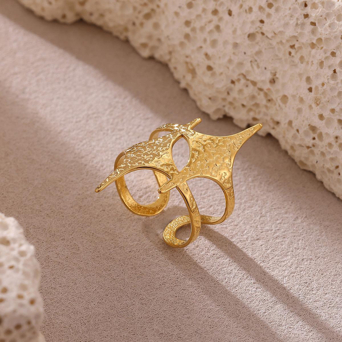 Gold Color Anillos For Women Unisex Stainless Steel Geometric Wave Rings Broad Surface Jewelry Accessories Christmas Punk Gift resizable
Gold Color Anillos For Women Unisex Stainless Steel Geometric Wave Rings Broad Surface Jewelry Accessories Christmas Punk Gift resizable