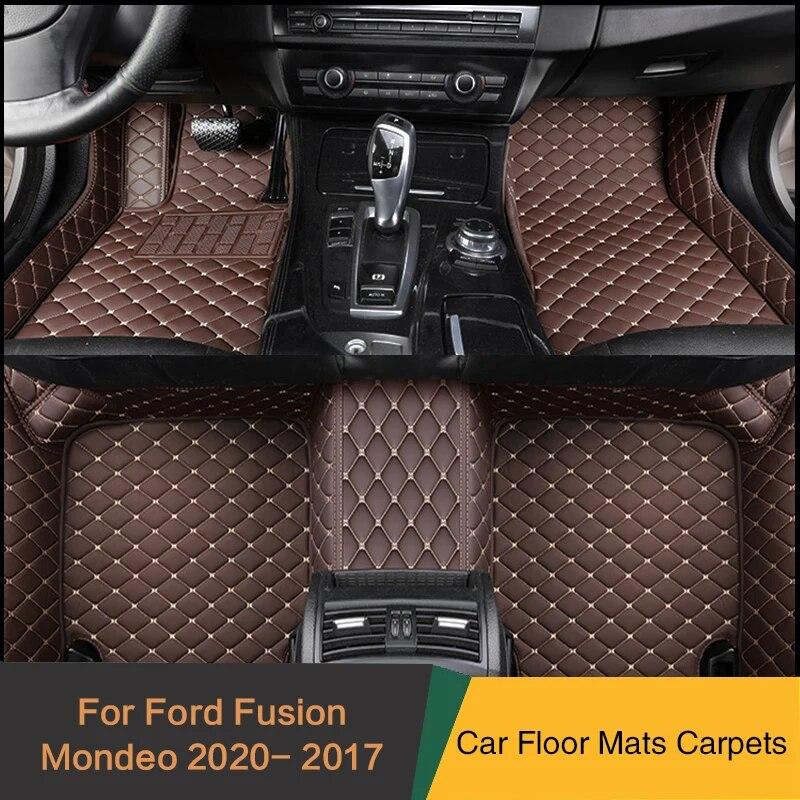 Автомобильные коврики на заказ, специально для Ford Fusion Mondeo 2020-2017, автомобильные подушечки для ног, автомобильные ковры, кожаный ковер, автомобильные аксессуары
Автомобильные коврики на заказ, специально для Ford Fusion Mondeo 2020-2017, автомобильные подушечки для ног, автомобильные ковры, кожаный ковер, автомобильные аксессуары