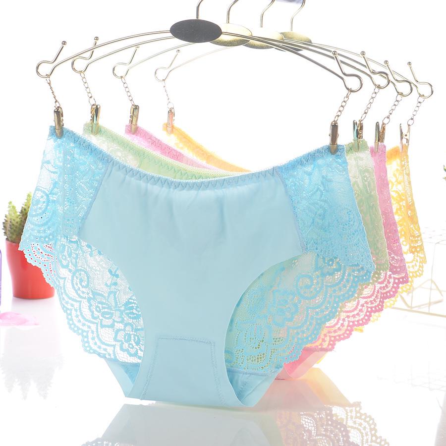 Xiao Tian er 428 Women s Breathable Lace Mid-Waist Seamless Transparent Triangle Panties One Size
Xiao Tian er 428 Women s Breathable Lace Mid-Waist Seamless Transparent Triangle Panties One Size