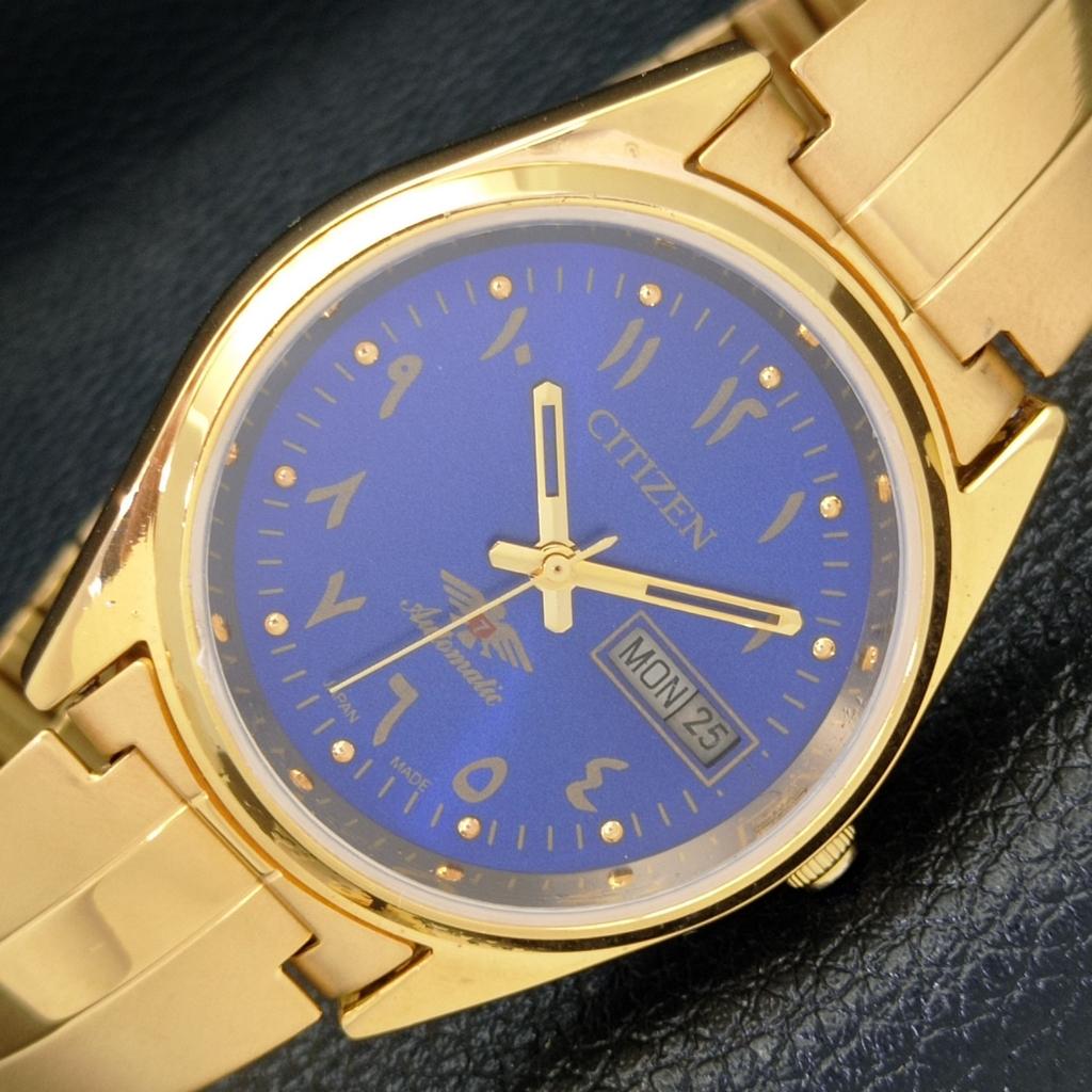 JAPAN VINTAGE REFURBISHED CITIZEN AUTOMATIC 8200 MENS BLUE DIAL WATCH a436272-2 R128-a436272
JAPAN VINTAGE REFURBISHED CITIZEN AUTOMATIC 8200 MENS BLUE DIAL WATCH a436272-2 R128-a436272