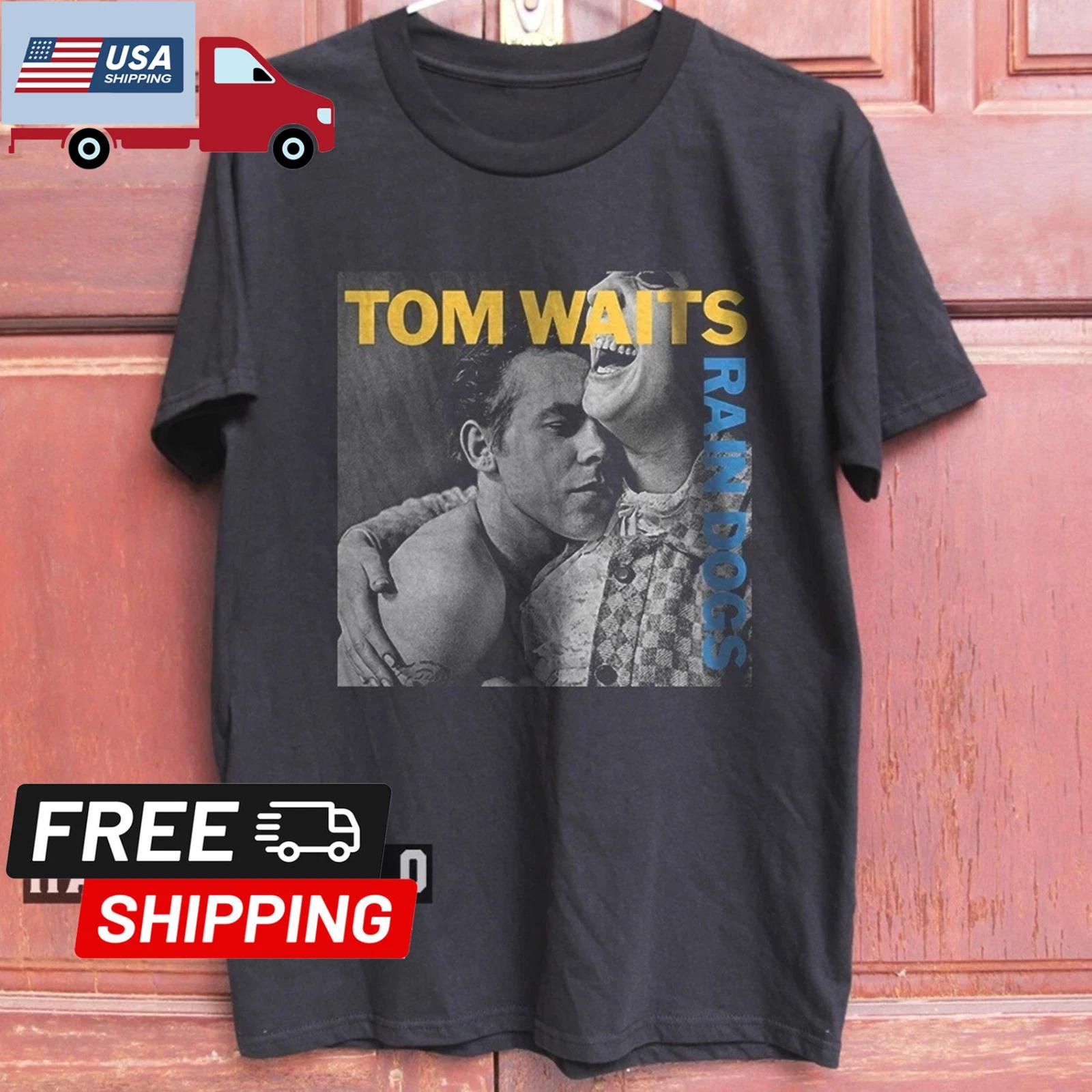 Tom Waits Rain Dogs Album Unisex Black T-shirt Size S-4XL Men Women New Spring/Summer Arrivals Regular Fit Casual 5XL різнокольоровий
Tom Waits Rain Dogs Album Unisex Black T-shirt Size S-4XL Men Women New Spring/Summer Arrivals Regular Fit Casual 5XL різнокольоровий