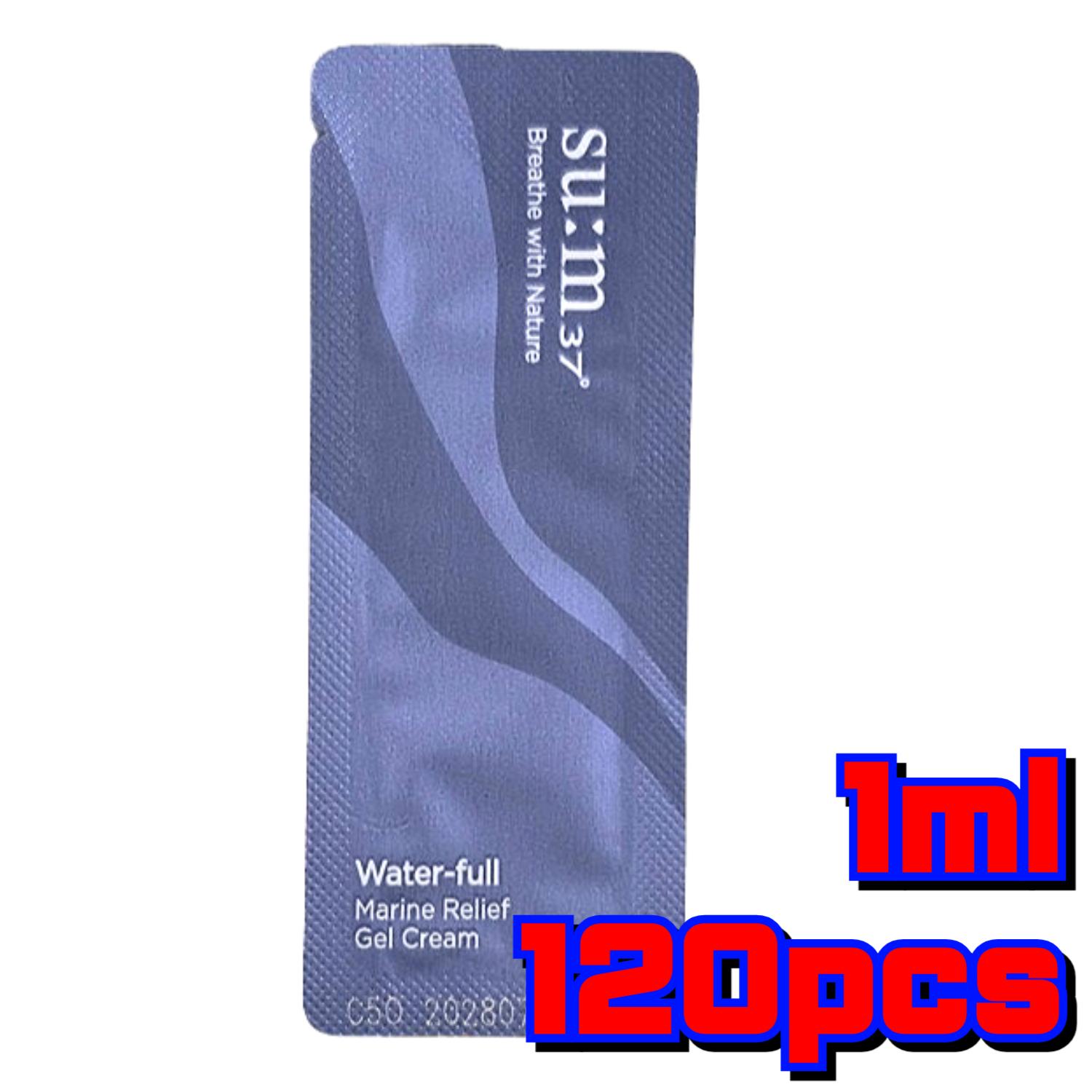 SU:M37 Water-Full Marine Relief Gel Cream 1 мл × 60 шт | Корейские увлажняющие и успокаивающие пробники гель-крема 1ml × 120pcs
SU:M37 Water-Full Marine Relief Gel Cream 1 мл × 60 шт | Корейские увлажняющие и успокаивающие пробники гель-крема 1ml × 120pcs