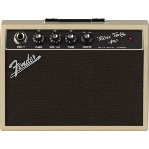 Fender Mini 65 Twin Amp, Blonde Black
Fender Mini 65 Twin Amp, Blonde Black