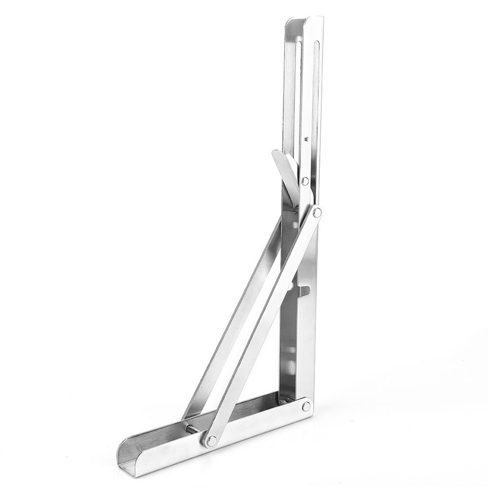 Складной кронштейн из нержавеющей стали для настенного монтажа, угловой треугольный кронштейн для полок (12in)
Складной кронштейн из нержавеющей стали для настенного монтажа, угловой треугольный кронштейн для полок (12in)