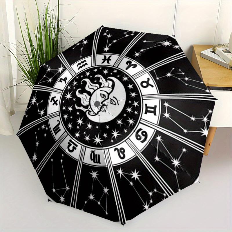 Zodiac Wheel Astrology Chart Horoscope DesignUmbrella, Portable 3-Fold Compact Umbrella for Men & Women Gift
Zodiac Wheel Astrology Chart Horoscope DesignUmbrella, Portable 3-Fold Compact Umbrella for Men & Women Gift