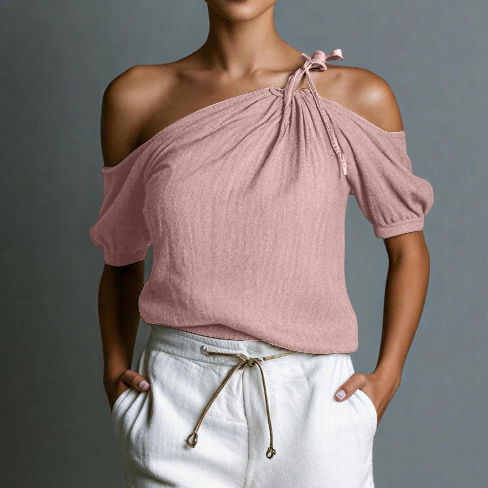 Ladies Color Fashionable Temperament Casual Top XL рожевий
Ladies Color Fashionable Temperament Casual Top XL рожевий
