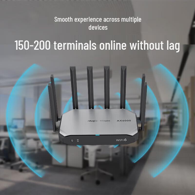Ruijie WiFi 6 Гігабітний корпоративний бездротовий шлюз RG-EG205GW
Ruijie WiFi 6 Гігабітний корпоративний бездротовий шлюз RG-EG205GW