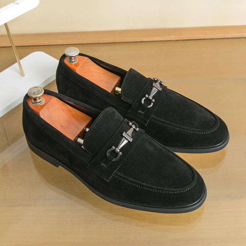 Fashion Elegant Mens Business Casual Leather Loafers with Soft Lining Comfortable Office Commuting Shoes Anti Slip Slip-on Driving Shoes 38 чёрный
Fashion Elegant Mens Business Casual Leather Loafers with Soft Lining Comfortable Office Commuting Shoes Anti Slip Slip-on Driving Shoes 38 чёрный