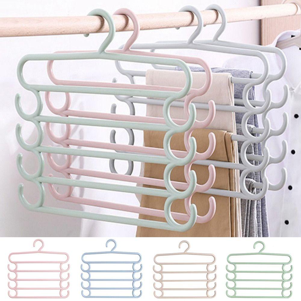 Colorful 5 Layers Clothes Hangers Plastic Clothes Drying Rack Trousers Pants Hangers Tie розовый
Colorful 5 Layers Clothes Hangers Plastic Clothes Drying Rack Trousers Pants Hangers Tie розовый