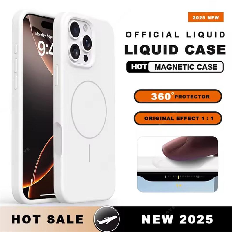 Магнитный чехол для iPhone 16 15 14 13 12 Pro Max Plus Magsafe Liquid Silicone AI Button Camera Case iPhone 16 Plus белый
Магнитный чехол для iPhone 16 15 14 13 12 Pro Max Plus Magsafe Liquid Silicone AI Button Camera Case iPhone 16 Plus белый
