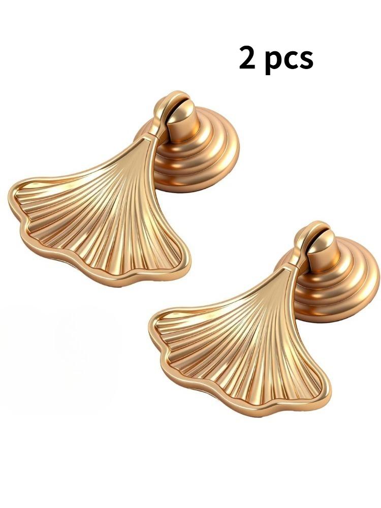 2 pcs Ginkgo Leaf Zinc Alloy Cabinet Knobs & Drawer Pulls with screw Mounting Hardware for Kitchen Bathroom Dresser
2 pcs Ginkgo Leaf Zinc Alloy Cabinet Knobs & Drawer Pulls with screw Mounting Hardware for Kitchen Bathroom Dresser