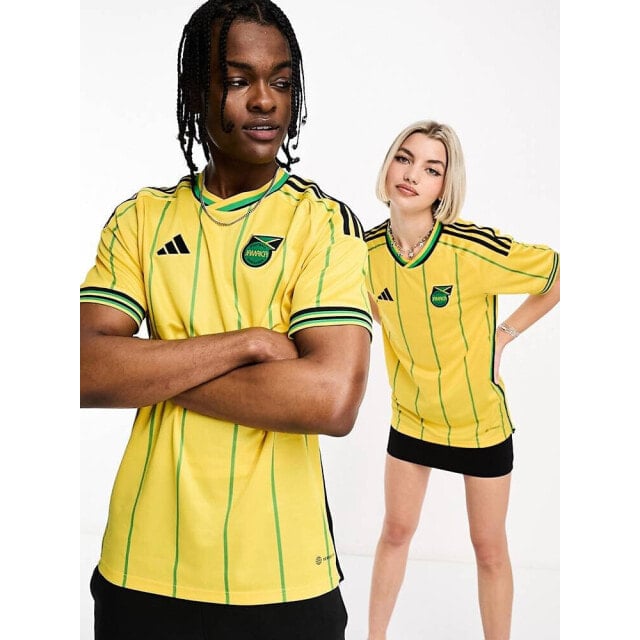adidas Football Jamaica unisex home shirt in yellow
adidas Football Jamaica unisex home shirt in yellow