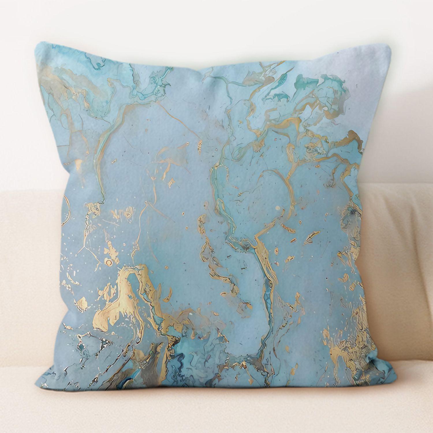 Hot-Stamped Luxury-Style Pillows Minimalist Home Decor Pillows Office and Car Backrest Pillows 40x40cm (without core)
Hot-Stamped Luxury-Style Pillows Minimalist Home Decor Pillows Office and Car Backrest Pillows 40x40cm (without core)