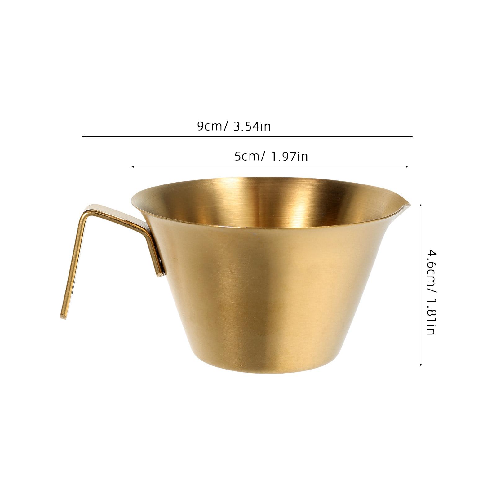 Stainless Steel Coffee Extraction Ounce Markings Precise Measurement For Espresso Shot Milk Frothing Portable золотистий
Stainless Steel Coffee Extraction Ounce Markings Precise Measurement For Espresso Shot Milk Frothing Portable золотистий