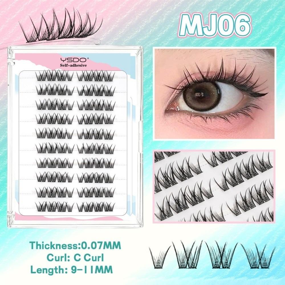 Soft Self Adhesive Eyelashes Natural False Eyelashes New Manga Lashes Fashion Lash MJ06
Soft Self Adhesive Eyelashes Natural False Eyelashes New Manga Lashes Fashion Lash MJ06