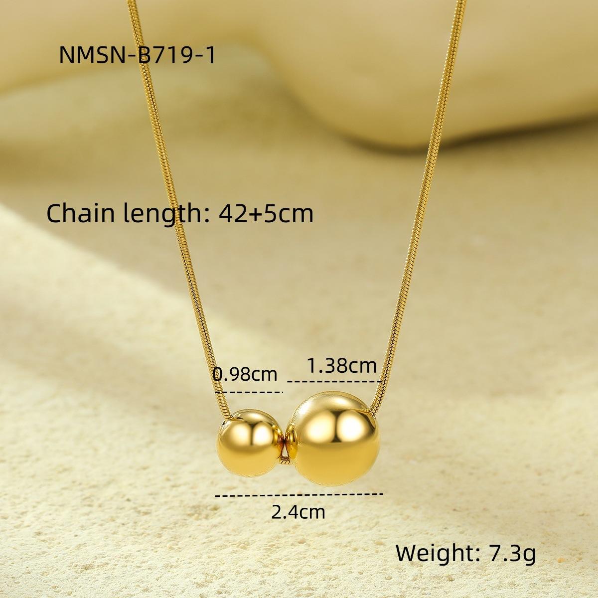 Hot Selling Fashionable and Simple Love Pendant Necklace Stainless Steel Jewelry Size Ball Gold Color Pendant Necklace for Women золотой
Hot Selling Fashionable and Simple Love Pendant Necklace Stainless Steel Jewelry Size Ball Gold Color Pendant Necklace for Women золотой