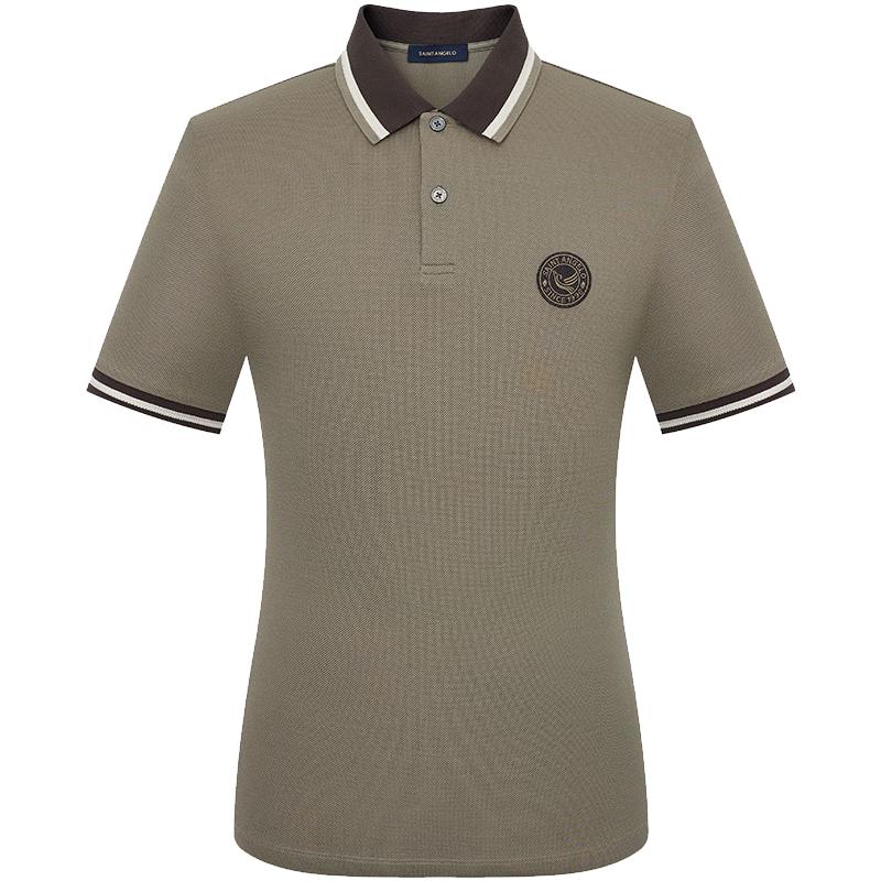 SAINT ANGELO Men s Stretch Cotton Polo Shirt 52
SAINT ANGELO Men s Stretch Cotton Polo Shirt 52