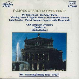 CD CSR SYMPHONY ORCHESTRA, MARTIN SIEG - Famous Operetta Overtures 8330089 GOLDEN CLASSICS Germany Classical Used
CD CSR SYMPHONY ORCHESTRA, MARTIN SIEG - Famous Operetta Overtures 8330089 GOLDEN CLASSICS Germany Classical Used
