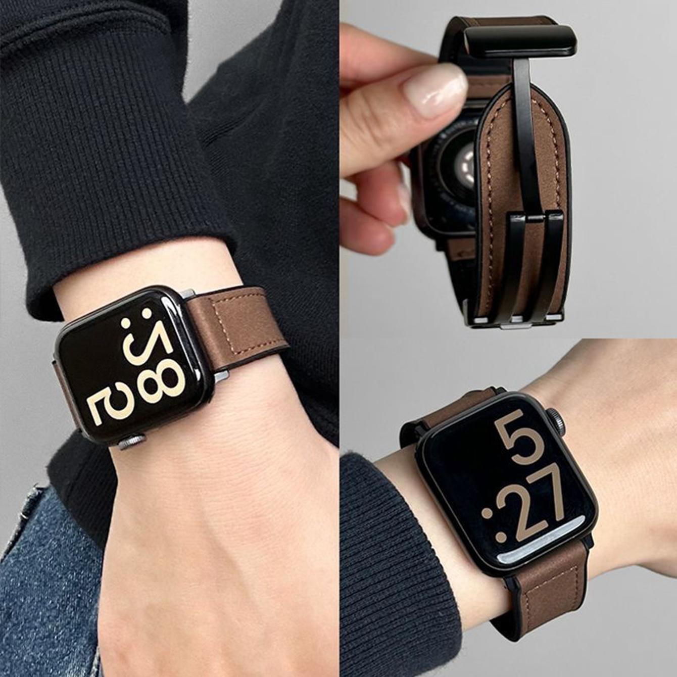 New Magnetic Leather Loop Strap For Apple Watch band women Ultra 11/10/9/8/7/6/5/4/3/2/1 SE 38mm 40mm 41mm 42mm 44mm 45mm 46mm S10 S11 46MM
New Magnetic Leather Loop Strap For Apple Watch band women Ultra 11/10/9/8/7/6/5/4/3/2/1 SE 38mm 40mm 41mm 42mm 44mm 45mm 46mm S10 S11 46MM
