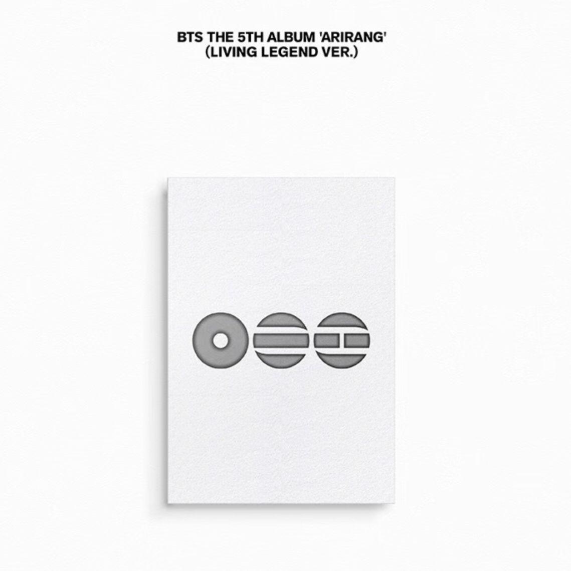 BTS THE 5TH ALBUM ARIRANG (LIVING LEGEND VER.) Albums LIVING LEGEND VER.
BTS THE 5TH ALBUM ARIRANG (LIVING LEGEND VER.) Albums LIVING LEGEND VER.