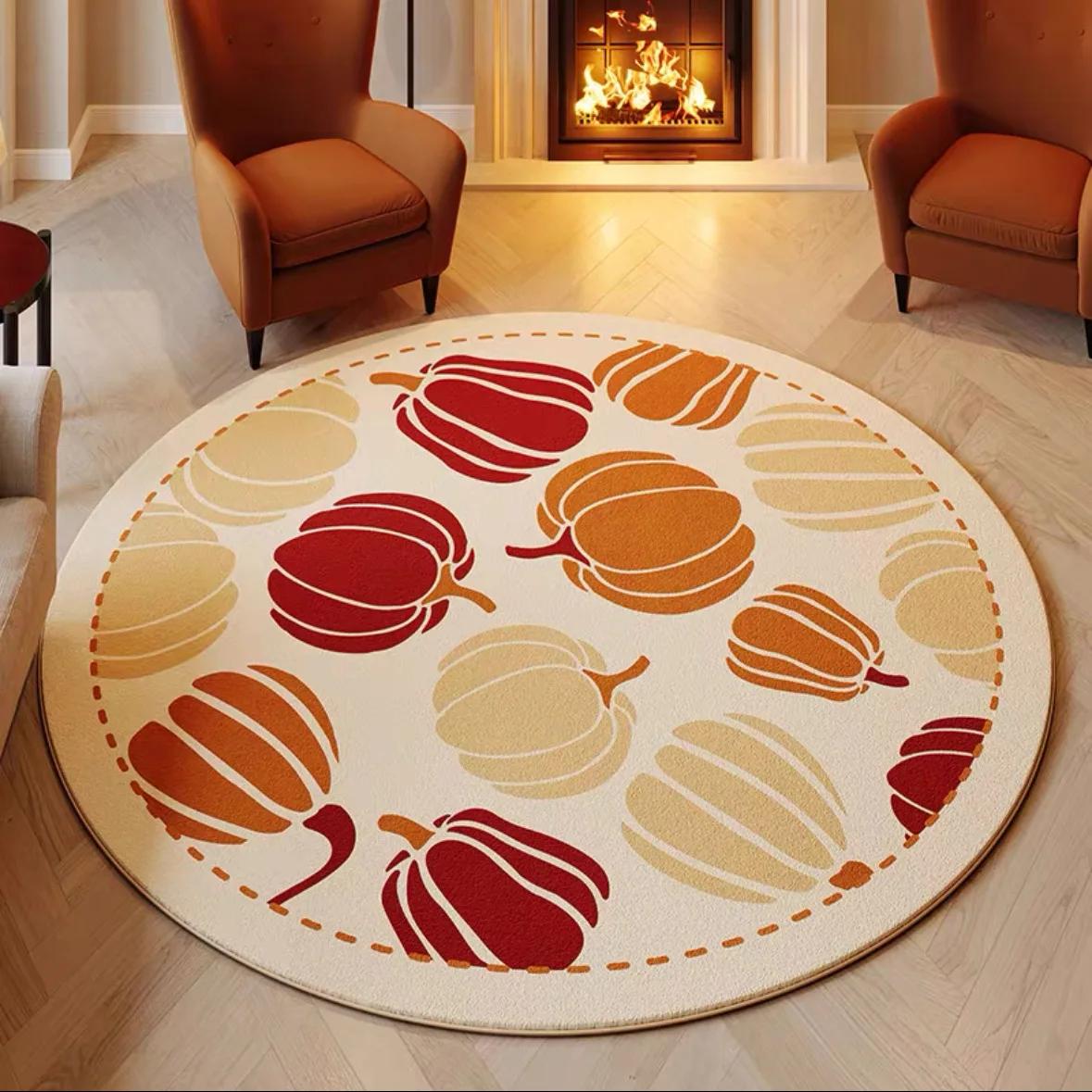 VIKAMA American Retro Living Room Bedroom Bedside Round Carpet Imitation Cashmere Soft, Non-Slip Dirt Resistant Home Decor Rug 60X60CM 2X2FT
VIKAMA American Retro Living Room Bedroom Bedside Round Carpet Imitation Cashmere Soft, Non-Slip Dirt Resistant Home Decor Rug 60X60CM 2X2FT