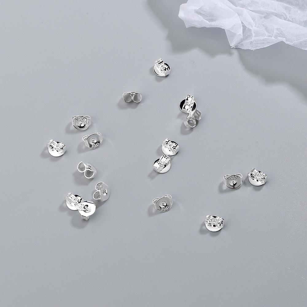 Platinum, Gold, Silver & Rose Gold Electroplated Ear Caps - DIY Jewelry Findings & Charms 925 Stamp
Platinum, Gold, Silver & Rose Gold Electroplated Ear Caps - DIY Jewelry Findings & Charms 925 Stamp