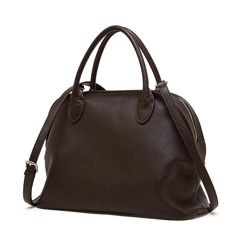 Design Retro Cowhide Fashion Shell Handbag Versatile Old Money Wind Large Capacity Shoulder Handbag 32*11*22 темно-коричневого кольору
Design Retro Cowhide Fashion Shell Handbag Versatile Old Money Wind Large Capacity Shoulder Handbag 32*11*22 темно-коричневого кольору