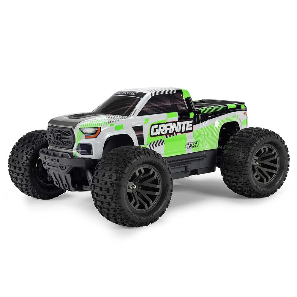 ARRMA GRANITE MEGA 665 ARA4202V4 4X4 RTR BRUSHED 1/10 Electric Remote Control Model Car Monster Truck Adult Children s Toys зелёный
ARRMA GRANITE MEGA 665 ARA4202V4 4X4 RTR BRUSHED 1/10 Electric Remote Control Model Car Monster Truck Adult Children s Toys зелёный