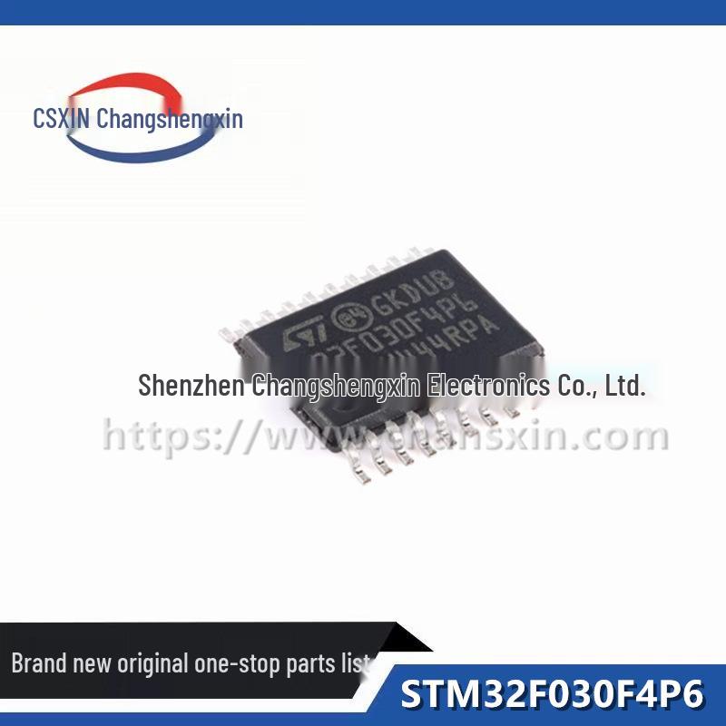 Оригінальний 32-бітний мікроконтролер ARM STM32F030F4P6 TSSOP-20 48MHz 16KB.
Оригінальний 32-бітний мікроконтролер ARM STM32F030F4P6 TSSOP-20 48MHz 16KB.