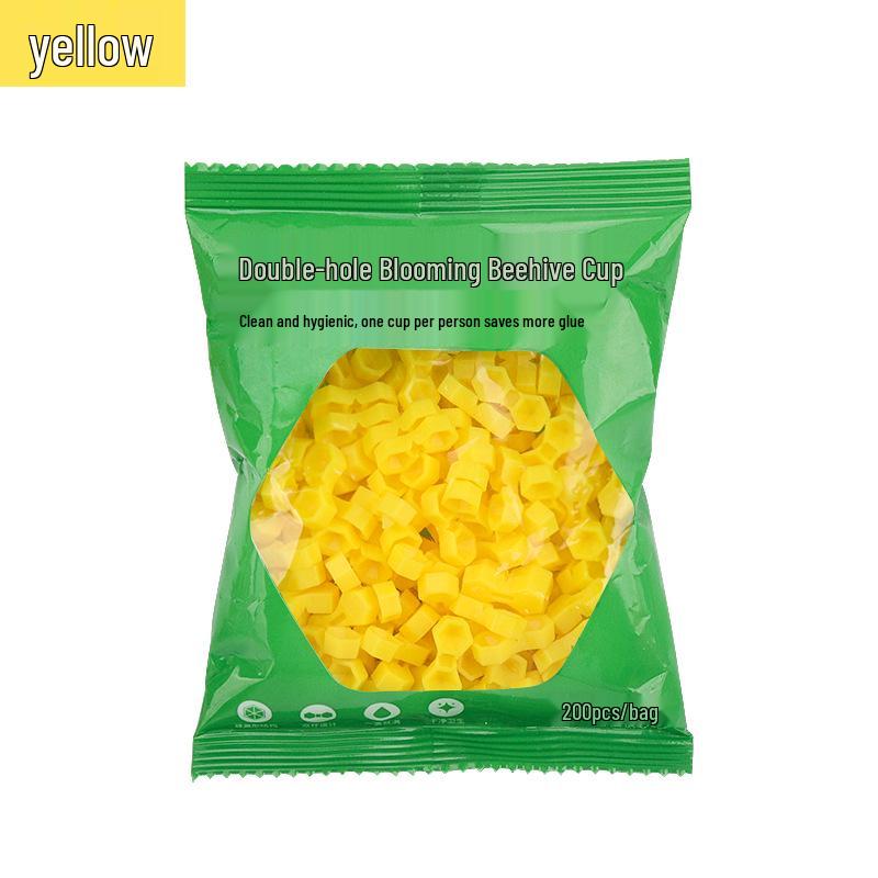 Diamond Glue Cup for Eyelash Extensions: Long-Lasting, Two-Hole Design, Tapered Auxiliary Tool жёлтый
Diamond Glue Cup for Eyelash Extensions: Long-Lasting, Two-Hole Design, Tapered Auxiliary Tool жёлтый